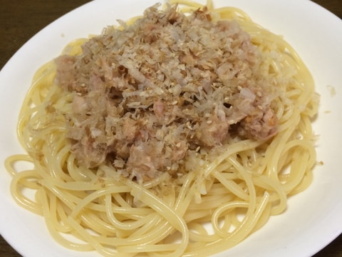 ツナと大根おろしの和風パスタ